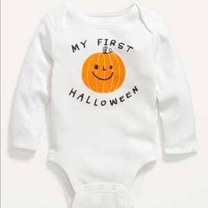 Unisex Long-Sleeve Graphic Bodysuit for Baby